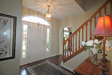 Grand Foyer, hardwood floor