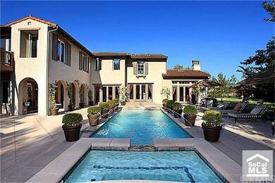 Pool and right side of yard view towards house