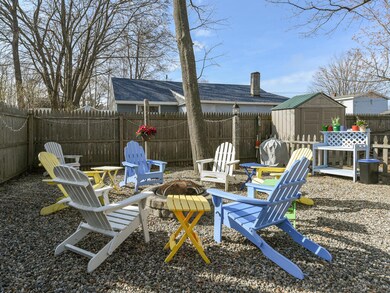 Fenced in yard