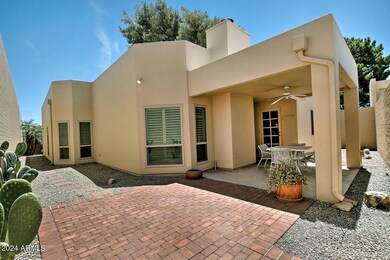Private backyard & covered patio