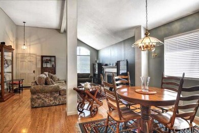 Oposite angle of the living and dining areas
