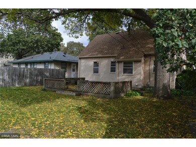 Large back yard