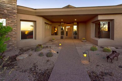 front entry at end of day