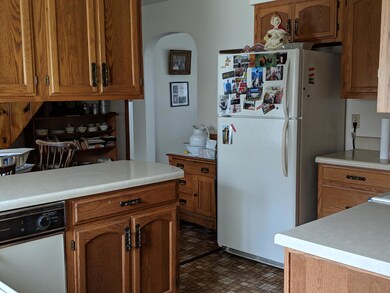Kitchen into Hallway