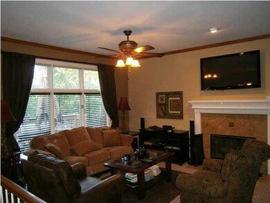 Living Room with Fireplace