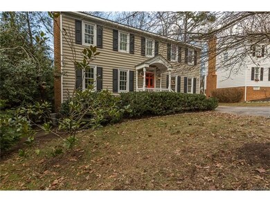 Colonial With Wood-burning Fireplace, hardwood flo