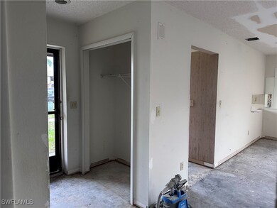 Front entry and kitchen entry.