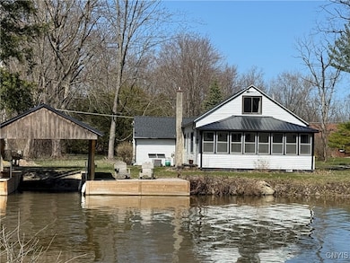 View of 8434 Tuttle across Chittenango Creek