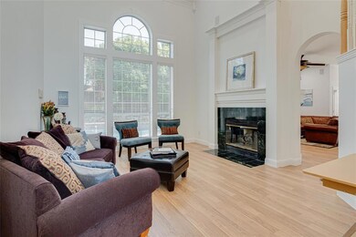 Grand Formal Living room with views of pool