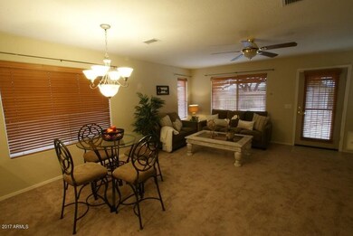 Family room and Dining room