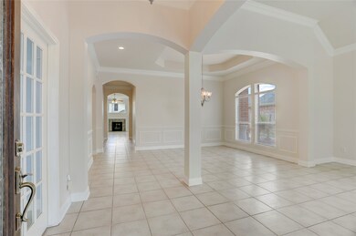 Lovely entry, open floor plan with the formal livi