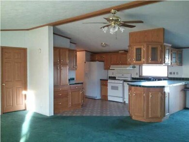 Tons of room in the kitchen and a pantry to boot.