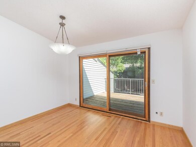 Enjoy the deck right off the dining room.