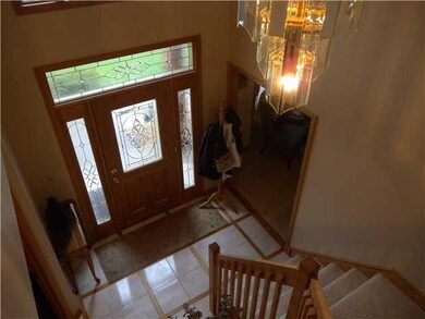 Foyer TWO STORY FOYER TURNED STAIRCASE