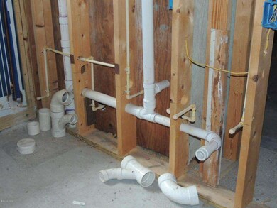 Roughed in Plumbing