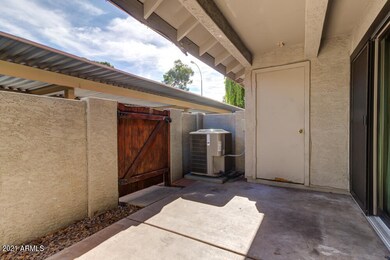 Private Patio w/ gate