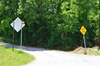 Home sits on a quiet dead end road
