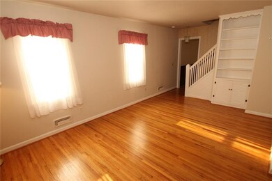 Living Room with built-in