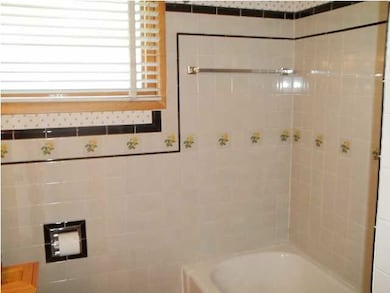 Tiled tub and shower