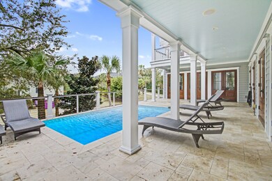 Covered and Uncovered Area By the Pool