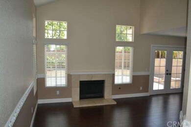 Great open entry/family room area with new wood la