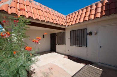 front courtyard
