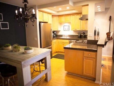 Uniquely and tastefully updated kitchen which open