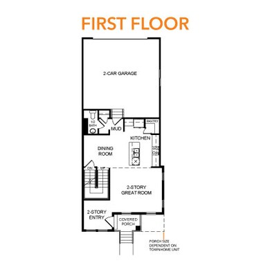 View of home floor plan