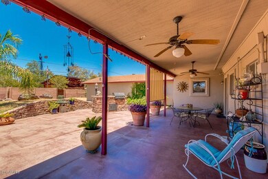 Oversized patio