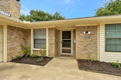 Front elevation view 4 - Entry outside