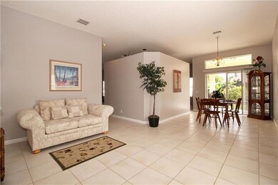 Living and Dining area overlooking garden