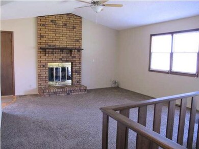 Gorgeous fireplace and lots of room on your main f