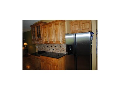 Granite Counters and Tile Backsplash