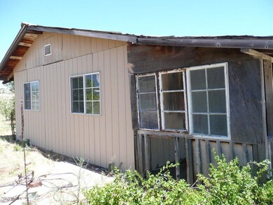 West side of house