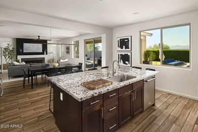 Open Kitchen, Dining, Living, Fireplace!