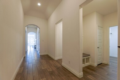 Hallway of the home once you enter fully