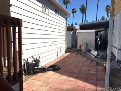 Side Patio Area With New Brick Stones