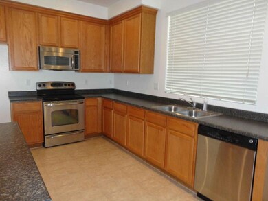 Spacious kitchen with island