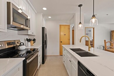 Beautifully remodeled kitchen.