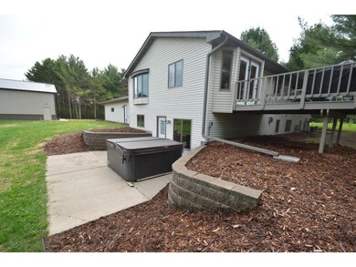 Large deck and patio for relaxation and entertainm