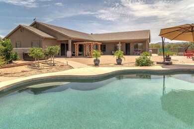 View looking to Patio & Casita Entrance