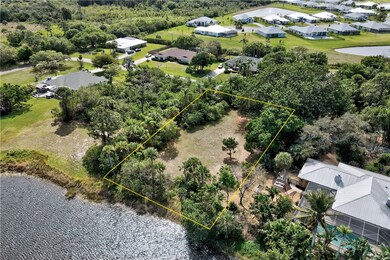 Aerial view showing approximate boundry of lot