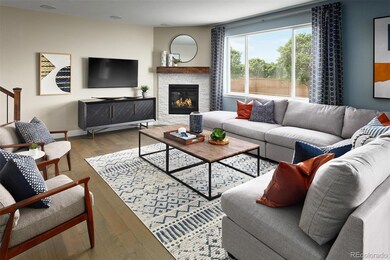 Photo is not of the actual home, but is an inspirational photo of builder’s model home and may depict options, furnishings, and/or decorator features that are not included