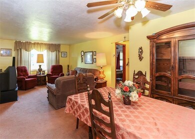 Dining Area and Living Room - both areas great for