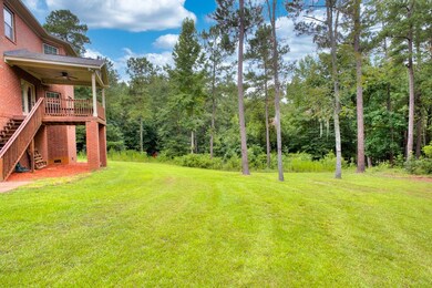 Amazing deck overlooks your huge lot!