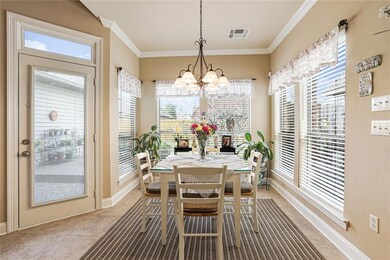 Lovely bright breakfast area