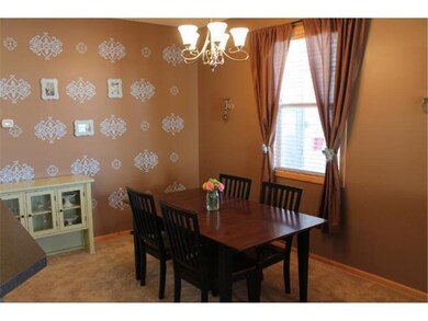 Dining room off the kitchen.