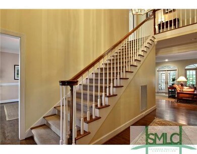 Foyer. Entrance foyer with impressive staircase to