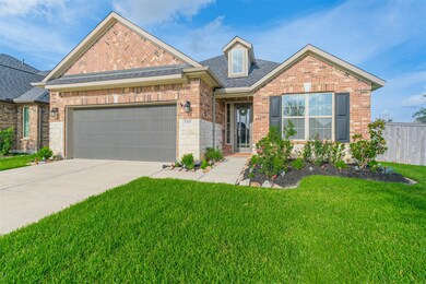 Beautiful brick and stone exterior on a corner lot