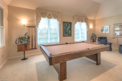 Game area in the great room